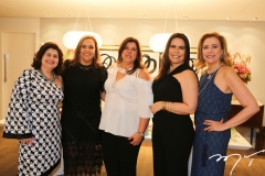 Bebel Ciasca, Ailza Ventura, Nara Amaral, Andrea Rios e Andréa Delfino