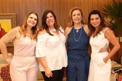 Danielle Pinheiro, Nara Amaral, Andréa Delfino e Márcia Travessoni