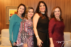 Isabel Ary, Najla Correia, Elisa Oliveira e Inês Cavalcante