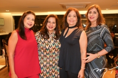Maria Lúcia Negrão, Martinha Assunção, Cláudia Gradvohl e Christiane Farias