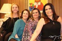 Sandra Fujita, Isabel Ary, Najla Correia e Andrea Rios