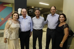 Helen e Luiz Cidrão, Antônio Campos, Plínio Câmara e Célia Bardawil