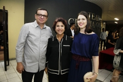 Antônio, Clara Eloy e Márcia Barroso