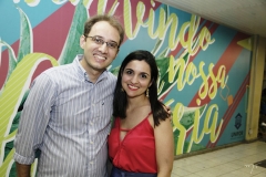 Celso Napoleão e Ana Patricia Pierre