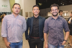 Eduardo Esmeraldo, Júnior Monteiro e Cleberson Castro