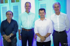 Manoel Linhares, Régis Medeiros, Erick Vasconcelos e Marcos Antonio