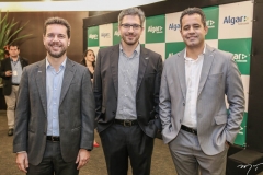 Ivan Gonçalves, Márcio Sams e Aurélio Santos