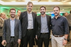 Ivan Gonçalves, Maurício Botim, Roberto Teles e Aelio Silveira