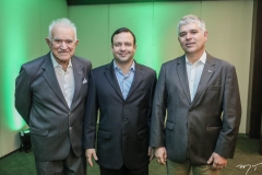 Luis Garcia, Igor Queiroz Barroso e Luis Alexandre Garcia