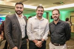 Paulo Carneiro, Devid Galiza e Aelio Silveira