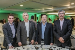 Samy Dana, Luiz Alexandre Garcia, Igor Queiroz Barroso e Jean Borges