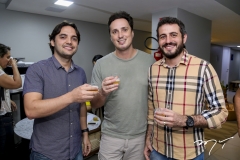 Leonardo Baños, Thiago Lima e Caio Brasil