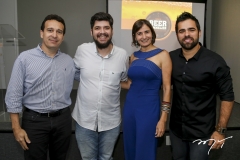 Rony Sudário, Ivan Prado, Raquel Cajé e João Filho