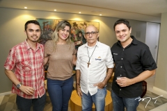 Sérgio Soares, Rejane Arruda, Manoel Oliveira e Wellington Alves