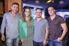 Gustavo Cruz, Adamir Macedo, Daniel Meireles e Flávio Ribeiro
