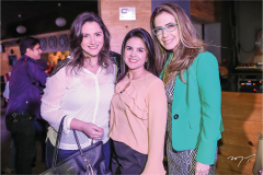 Katiuska Facó, Lívia Medeiros e Adamir Macedo