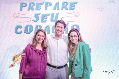 Linda Tavares, Rafael Rodrigues e Adamir Macedo