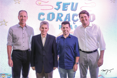 Regis Medeiros, Pádua Lopes, Erick Vasconcelos e Rafael Rodrigues