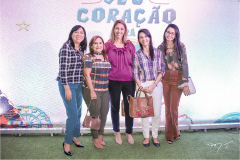 Rossi Dantas, Fernanda Sales, Linda Tavares, Tatiani Lima e Monica Costa