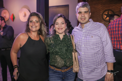 Barbara Laguardia, Stefanie Cesarano e Mateus Freitas
