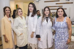 Rejane Proença, Patrícia Caminha, Vanessa Moura, Paula Figueiredo e Sophia Erel
