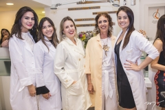 Vanessa Moura, Paula Figueiredo, Patricia Caminha, Rejane Proença e Rachel Bezerra