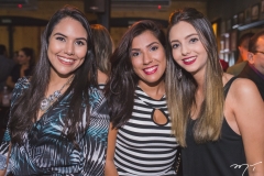 Sara Castro, Luana Chagas e Amanda Dantas
