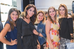 Fernanda Costa, Cinara Leal, Karina Bezerra, Priscila Brasileiro e Viviane Aragão