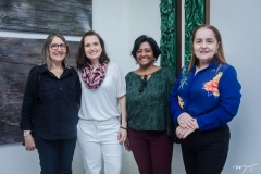 Jacinta Cavalcante, Andrea Dall'Olio, Anete Mendonça e Eveline Coelho