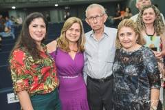 Aline Vieira, Natércia Rios, Raimundo Bruno e Ireuda Andrade
