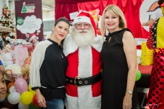 Melissa Soares, Papai Noel e Macilene Pinheiro (1)