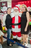 Melissa Soares, Papai Noel e Macilene Pinheiro (2)