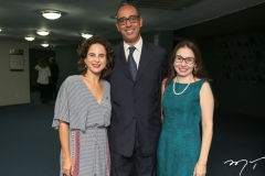 Lara Vieira, Marcelo Ponte e Juliana Mamede