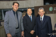 Rafael Rodrigues, Idelfonso Rodrigues e Pádua Lopes