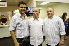 Davi Benevides, Cláudio Studart e Pedro Carapeba