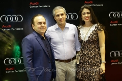 Fernando Linhares,  Adolfo Bichucher e Mariana Bichucher