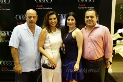 Fernando Travessoni e Márcia Travessoni, Lia Linhares e Gentil Linhares