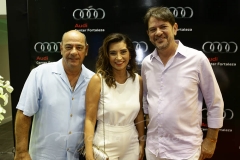 Fernando Travessoni e Márcia Travessoni e Cid Gomes
