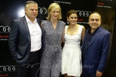 Jörg Hofmann  e Stefanie Hofmann, Liliana Linhares e Feranando Linhares