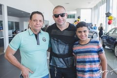 Luiz Carlos Loiola, Gostosinho Rebouças e Rodrigo Loiola