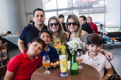 Alexandre Arrais, Nicole, Aline, Antonio Neto, Arthur Rocha e Raul Sá Arrais