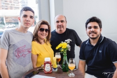 João Henrique, Andrea de Paula, Ubiratan Filho e Ubiratan Neto