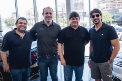 Marcos Viveiros, Marcel Feitosa, George Lima e Rodrigo Porto