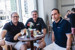 Ricardo Figueiredo, Anderson Figaro e Eugênio Matos
