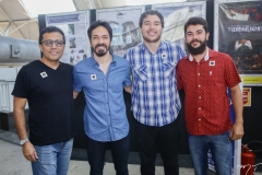 Cleo Dias, Camilo Vidal, Nicolas e Thiago Tavares