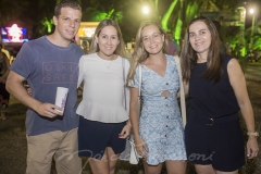 André Rolim, Paula Rolim, Mayra Menescal e Isabela Brasil