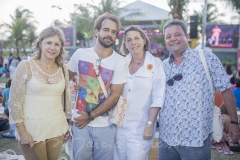 Daniela Gentil, Valdir Liberman, Vânia Frank e André Gadelha