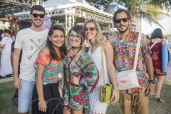 Rodrigo Candido, Caroline Souza, Nayana Costa, Gleiciane Bezerra e Lucas Damaceno