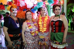 Ádina Pereira, Mana Luna, Fátima Bita e Ana Flávia Carvalho