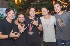 Edson Neto, Lucas Costa, Pepeu Santiago, Filipin e Moisés Sildário